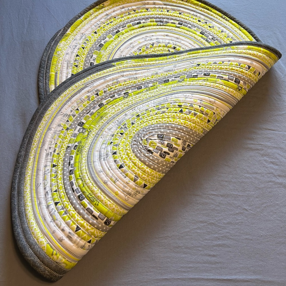 HANDMADE jelly roll rug - Picture 3 of 3